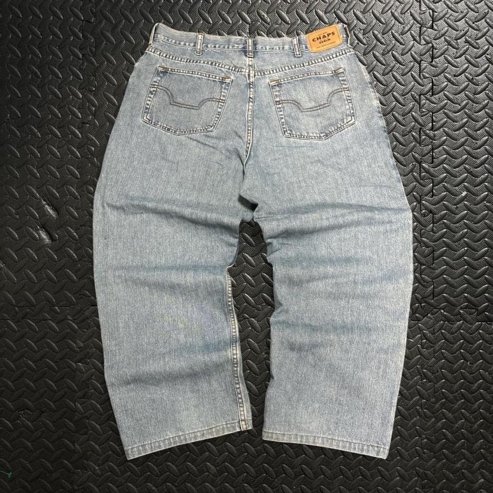 Super sick vintage Chaps light blue denim jeans